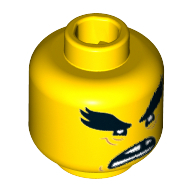 Lego hlava, žlutá (6196883)